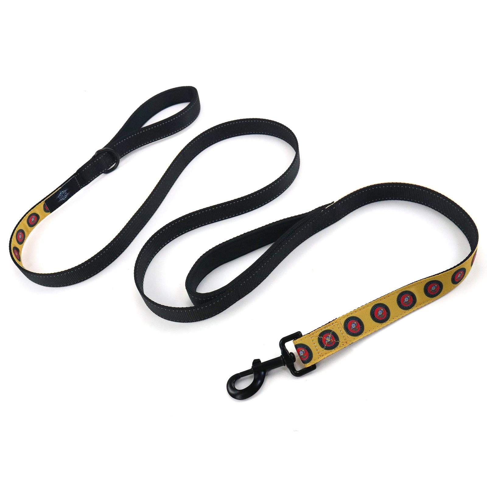 Marine Corps Heavy Duty Military Grade USA Flag Dog Leash for Large & Medium Breeds - Patriotic Pet Lead