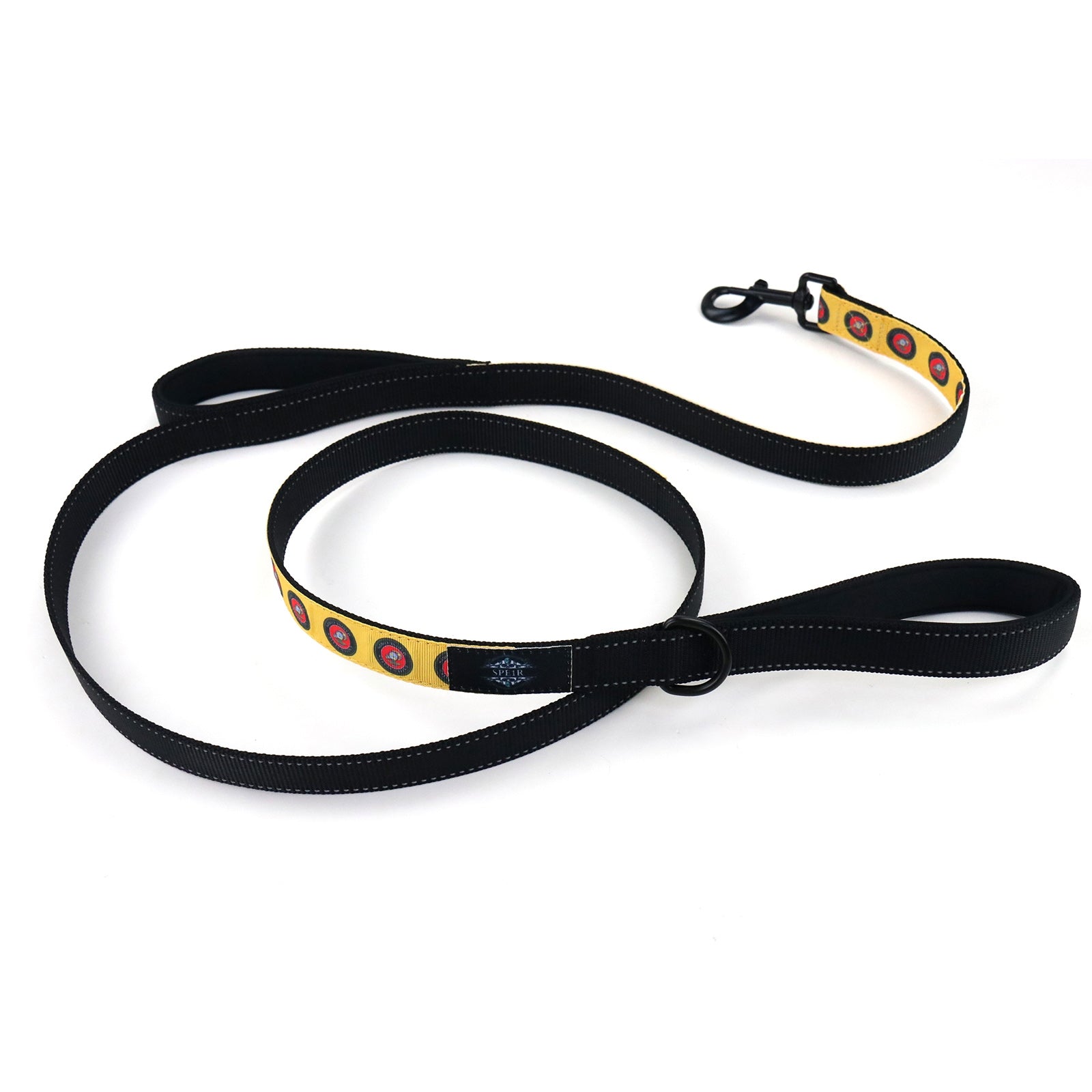 Marine Corps Heavy Duty Military Grade USA Flag Dog Leash for Large & Medium Breeds - Patriotic Pet Lead