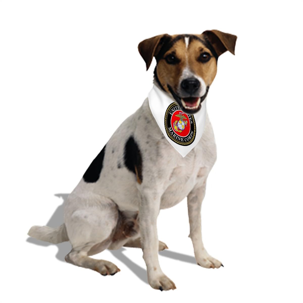 Marine Corps Pet Bandana Collar - Military Scarf Collar - USA Dog Bandana